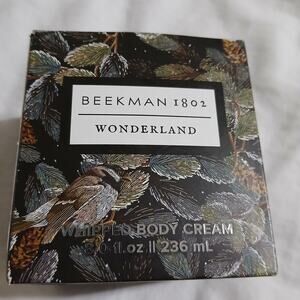 Beekman 1802 WONDERLAND 8 oz whipped body cream goat milk NIB/SEA;ED